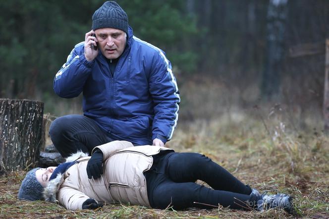 M jak miłość odc. 1124. Kasia (Agnieszka Sienkiewicz), Rafał (Przemysław Bluszcz)