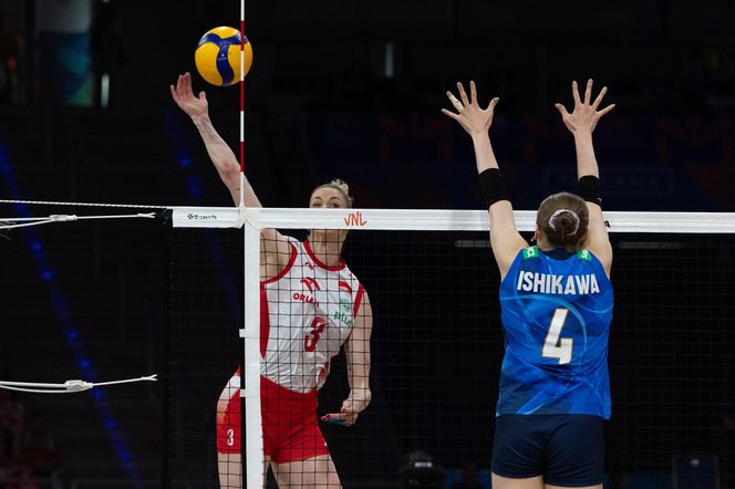 Siatkarska Liga Narodów Kobiet, mecz o III miejsce Polska -Japonia