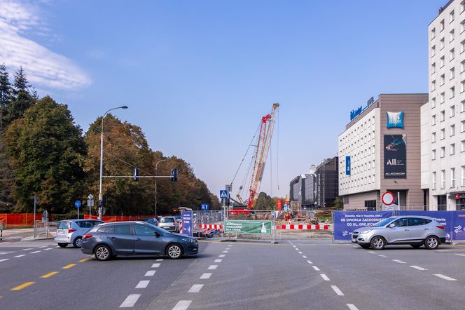 Budowa tramwaju do Dworca Zachodniego w Warszawie