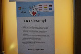 W redakcji Radia Eska w Lublinie trwa zbiórka darów dla osób poszkodowanych w powodzi