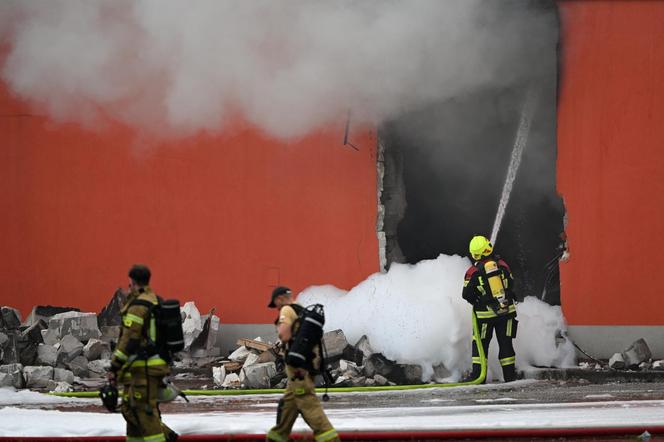 Służby ostrzegają! Alarmowy poziom amoniaku w związku z pożarem w Krośnie