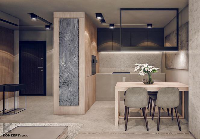 Projekt wnętrza w stylu modern: nowoczesna przestrzeń mieszkania
