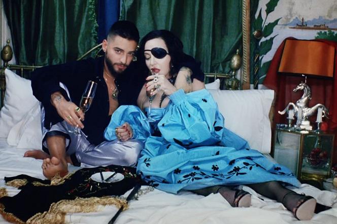 Madonna i Maluma - Medellin