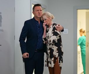 Pierwsza miłość. Ewa (Ewa Gawryluk), Michał (Wojciech Błach)