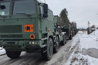 Transport wyrzutni Patriot