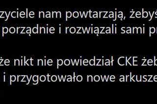 Matura próbna 2020 polski. Maturzyści padli ze śmiechu. CKE opublikowała stare arkusze