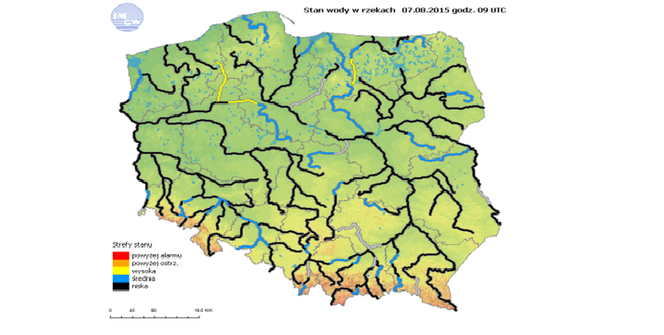 Prognoza pogody - mapa