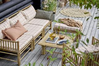 Taras boho – ważne meble