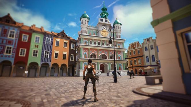 Poznań w grze Fortnite