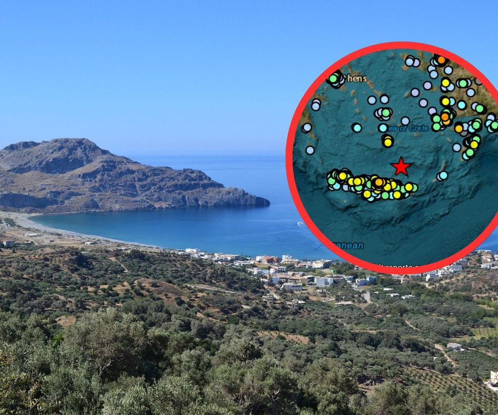 Kreta trzęsienie ziemi