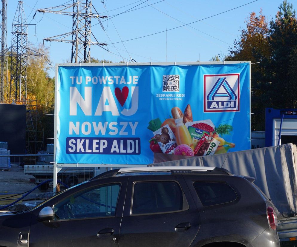 Trzy nowe sklepy Aldi w Olsztynie. Otwarcia zaplanowano na grudzień