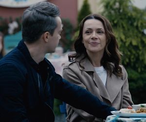 M jak miłość odc. 1880. Martyna (Magdalena Turczeniewicz), Jakub Karski (Krzysztof Kwiatkowski)