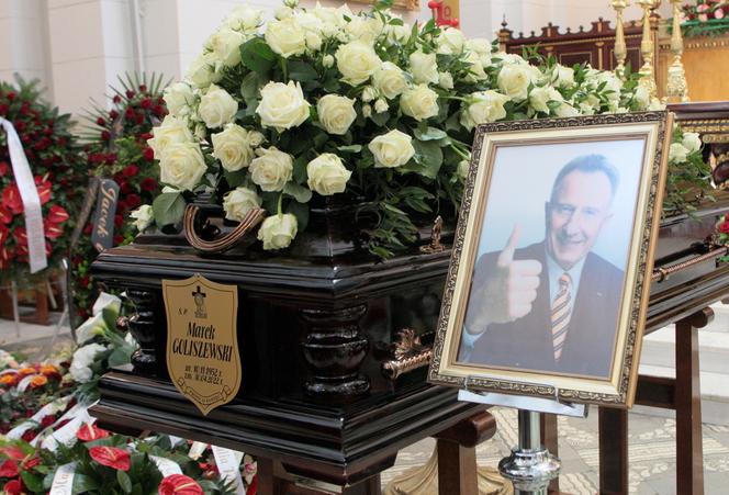 Pogrzeb prezesa BCC Marka Goliszewskiego