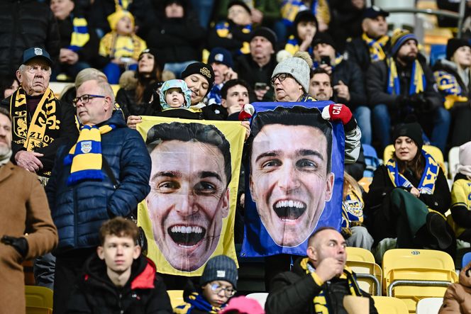 Arka Gdynia - Lech Poznań: Zdjęcia kibiców z meczu 15. kolejki PKO BP Ekstraklasy