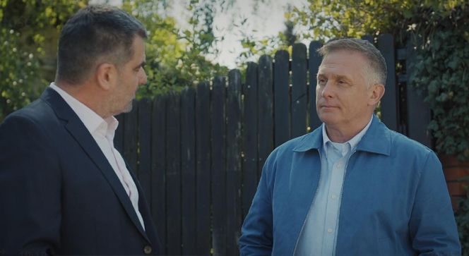 M jak miłość odc. 1878. Artur Rogowski (Robert Moskwa), lekarz Marek (Tomasz Traczyński)