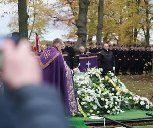 Przejmujący pogrzeb strażaka, który zginął podczas obławy na Grzegorza Borysa