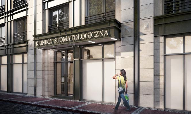 Budynek mieszkalny przy szczecińskiej starówce 