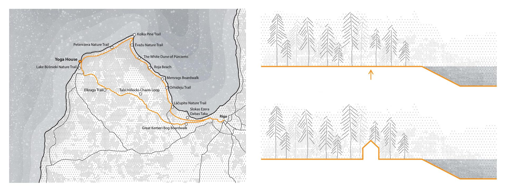 Shemat lokalizacji założenia