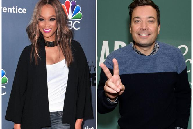 Tyra Banks, Jimmy Fallon