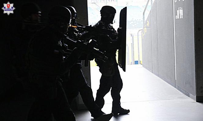 Antyterroryści na Arenie Lublin. Duża akcja lubelskiej policji