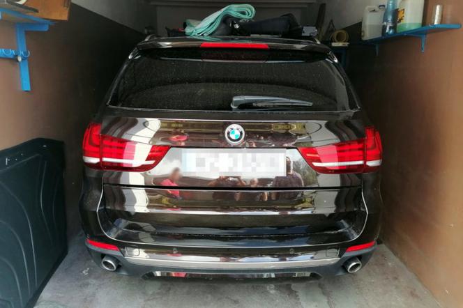Kradzione BMW X5 odzyskane