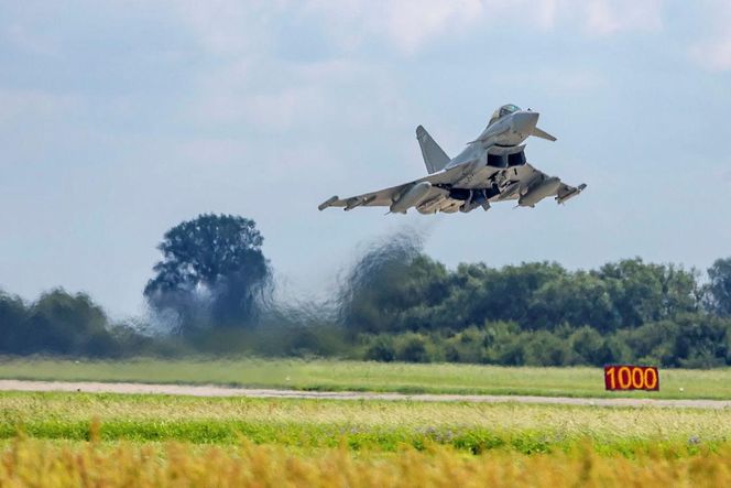 Brytyjski Eurofighter Typhoon