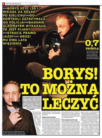 Borys Szyc od 7 lat nie pije