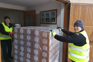 Pomoc humanitarna z parafii MB Bolesnej w Kraśniku dla Ukrainy