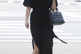 Małgorzata Kożuchowska na mszy