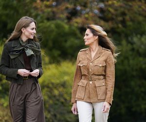 Pierwsza Dama USA w Windsorze spotkała się z królową Kamilą i księżną Kate