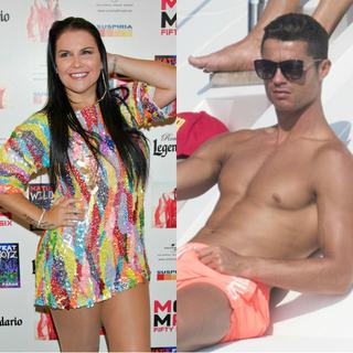 Katia Aveiro i Cristiano Ronaldo