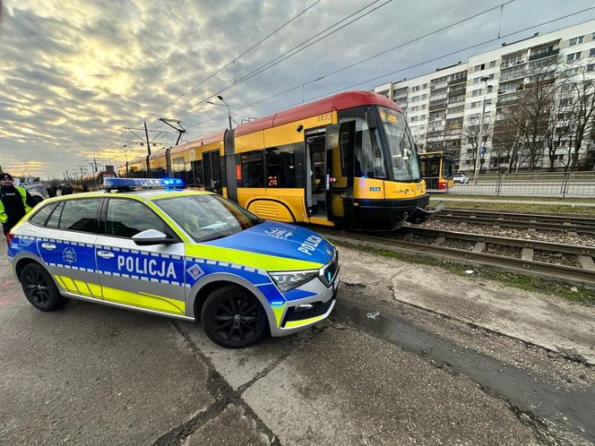 Potrącenie pieszej przez tramwaj. Kobieta zmarła w szpitalu