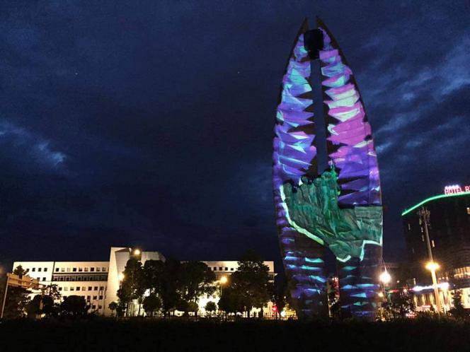 Mapping pomnika w Rzeszowie
