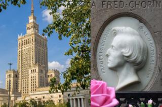 Pałac Kultury z... twarzą Chopina