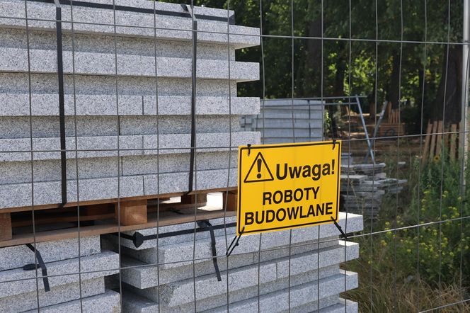 Rewitalizacja parku Bronowickiego w lublinie - postęp prac na koniec lipca 2025