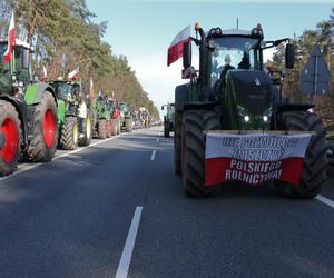 Koniec utrudnień na A4. Protestujący rolnicy odblokowali węzeł Brzezimierz