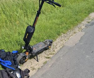 Nastolatek z powiatu rawickiego dostał mandat… za przekroczenie prędkości na hulajnodze
