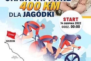 Dla małej Jagódki przejadą na rowerach 400 km w 24 godziny!
