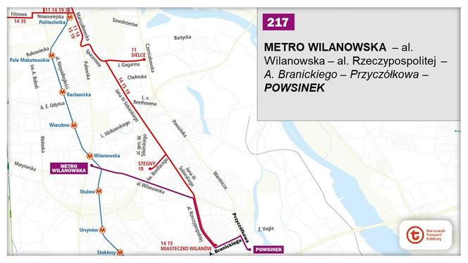 Tramwaj do Wilanowa. Jak pojadą tramwaje i autobusy? Ruszają konsultacje społeczne