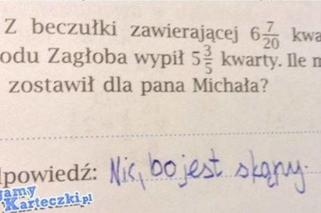 Hity z kartkówek i sprawdzianów! Teksty uczniów bawią do łez! 