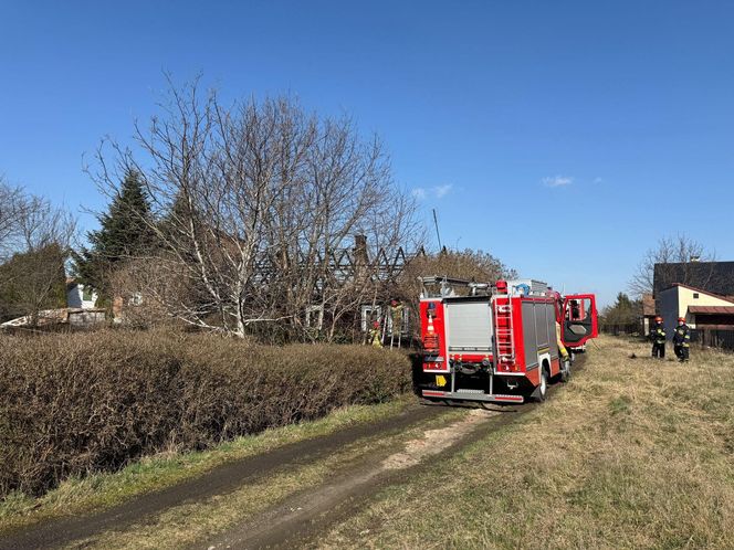 Rodzina z Tarnowa straciła dach nad głową. Ich dom spłonął doszczętnie