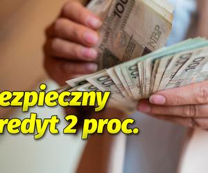 Bezpieczny kredyt 2 proc.