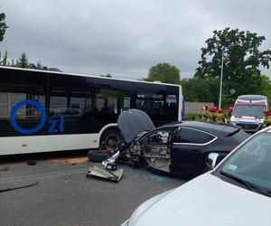 Wypadek na Moniuszki w Starachowicach