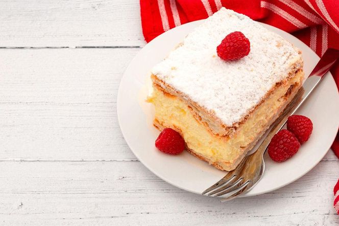 napoleonka na krakersach bez pieczenia
