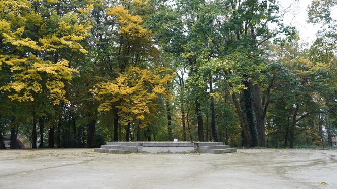 Ogród Saski w Lublinie w jesiennej odsłonie