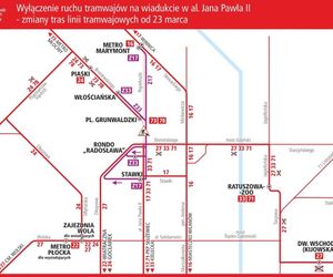 Będą duże tramwajowe utrudnienia