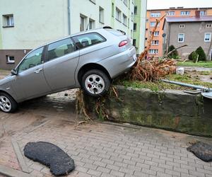 Lądek Zdrój po przejściu fali