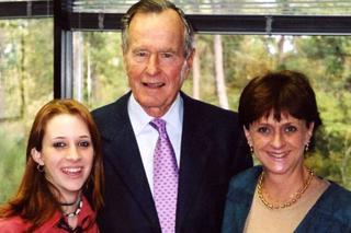 Roslyn Corrigan i  George Bush