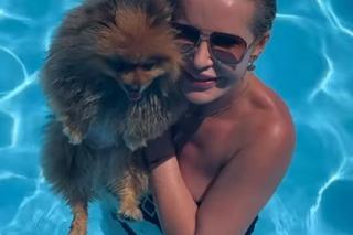 Joanna Racewicz w basenie