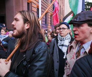 Manifestacja przed siedzibą MSZ w Warszawie (2.10.2025)